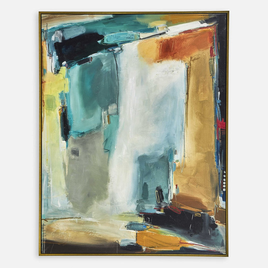 Painters High Revisited Framed Abstract Art - Bombay Mercantile