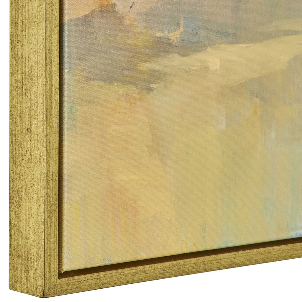 Folded Hills Framed Landscape Art - Bombay Mercantile