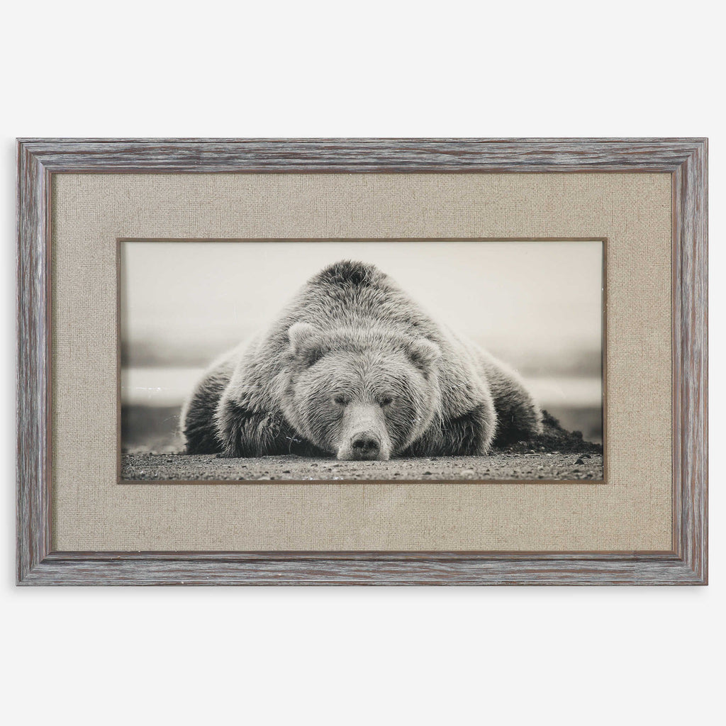 Deep Sleep Bear Print - Bombay Mercantile