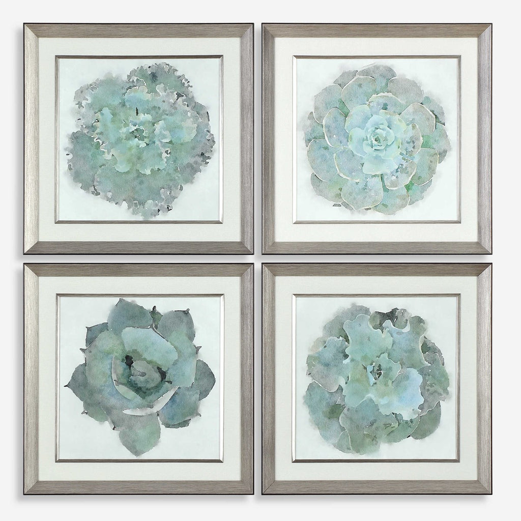 Natural Beauties Botanical Prints Set of 4 - Bombay Mercantile