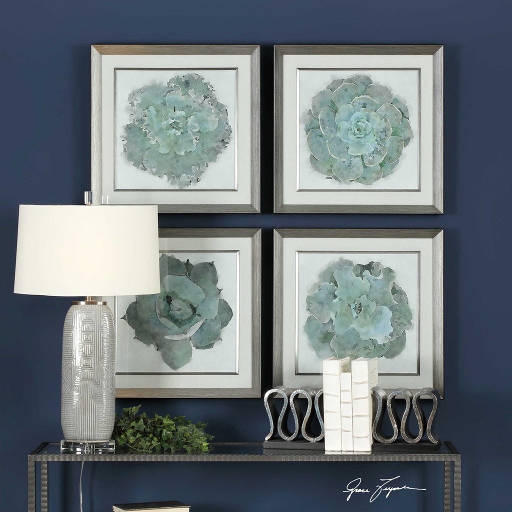 Natural Beauties Botanical Prints Set of 4 - Bombay Mercantile
