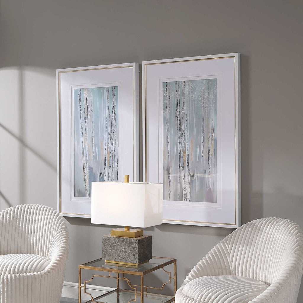 Pandora's Forest Abstract Art, Set of 2 - Bombay Mercantile