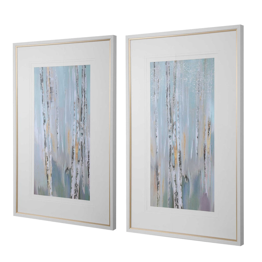 Pandora's Forest Abstract Art, Set of 2 - Bombay Mercantile