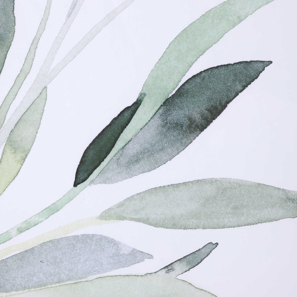 Simple Sage Watercolor Prints, Set of 3 - Bombay Mercantile