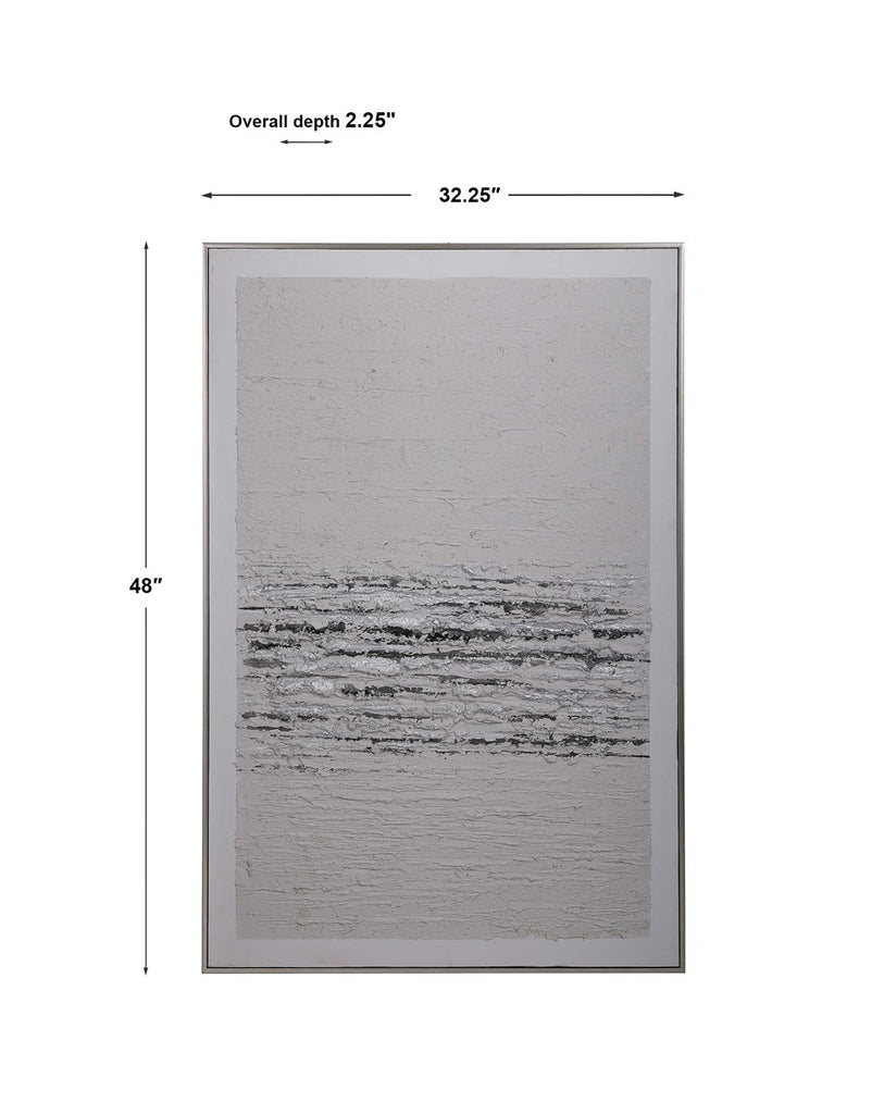 Stardust Hand Painted Modern Art - Bombay Mercantile