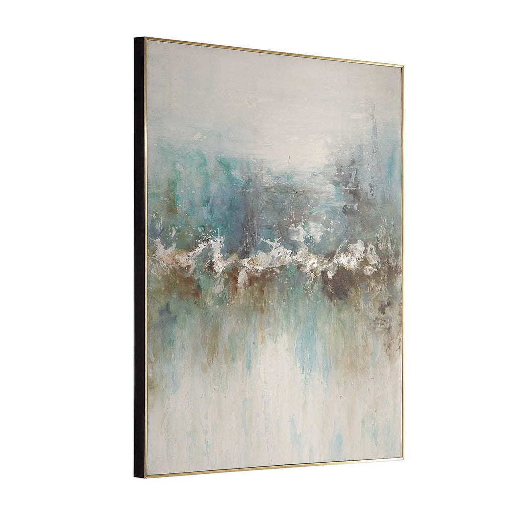 Mountain Top Abstract Art - Bombay Mercantile