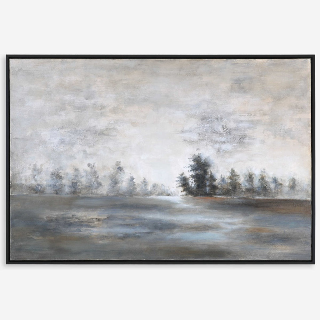 Evening Mist Landscape Art - Bombay Mercantile