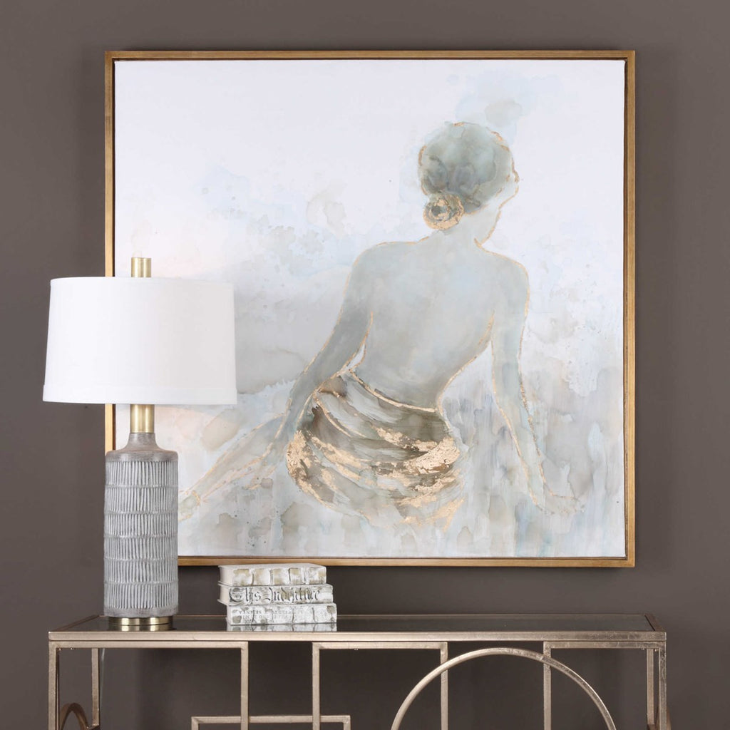 Gold Highlights Feminine Art - Bombay Mercantile