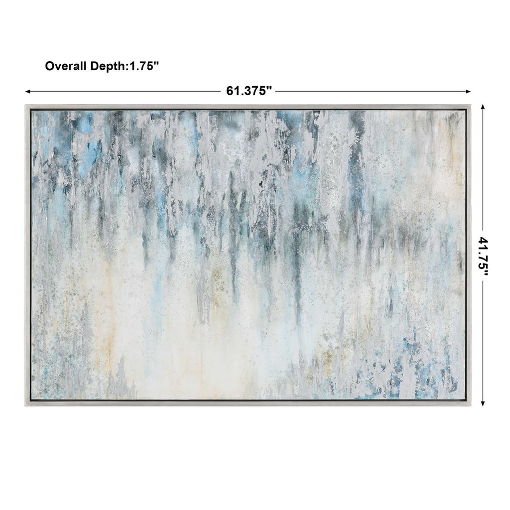 Overcast Abstract Art - Bombay Mercantile