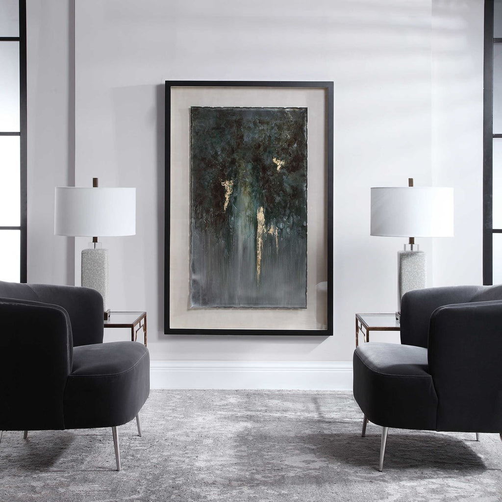 Rustic Patina Grande Abstract Art - Bombay Mercantile