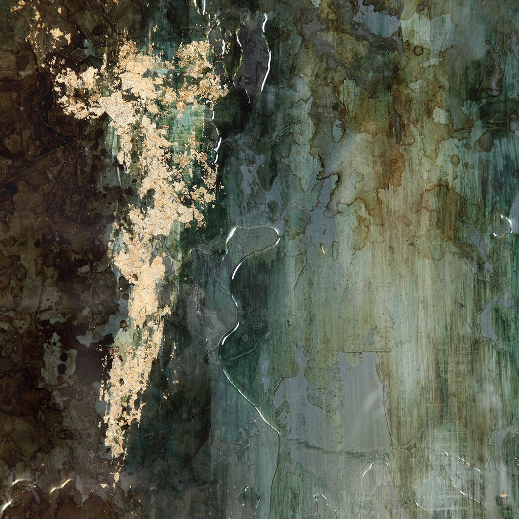 Rustic Patina Grande Abstract Art - Bombay Mercantile