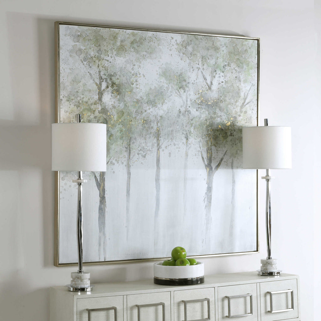 Calm Forest Landscape Art - Bombay Mercantile