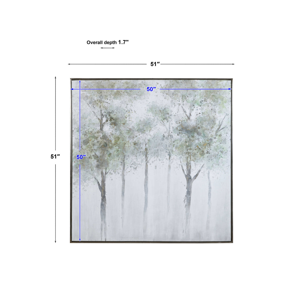 Calm Forest Landscape Art - Bombay Mercantile