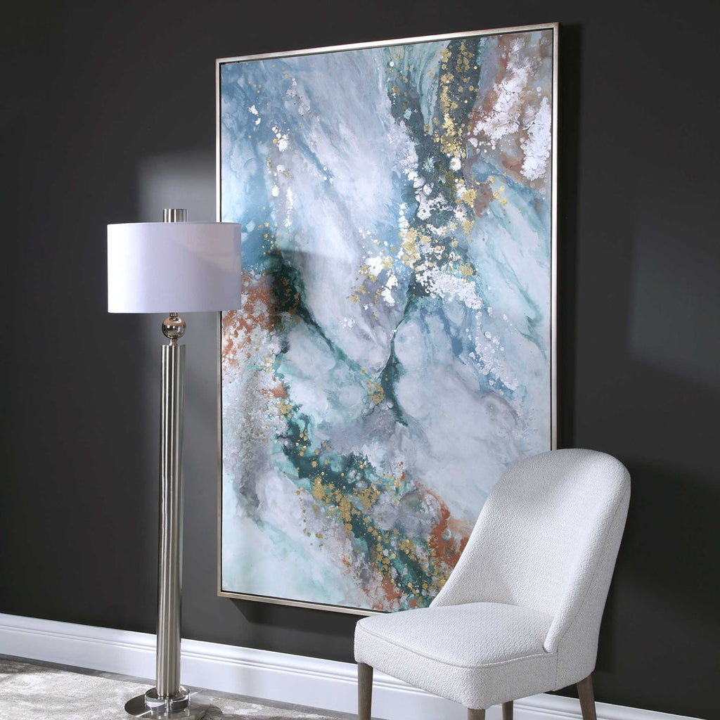 Mercury Hand Abstract Art - Bombay Mercantile