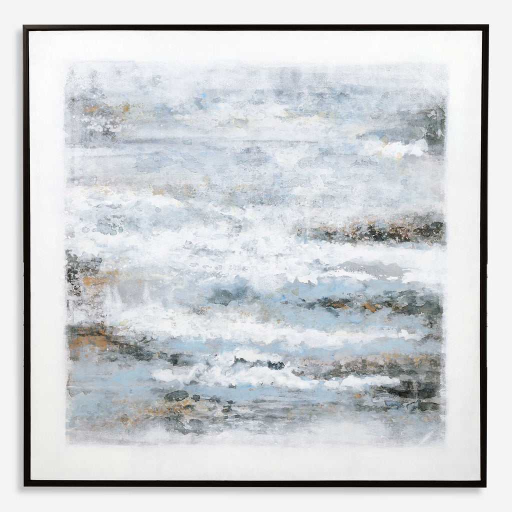 Above The Lakes Framed Landscape Print - Bombay Mercantile