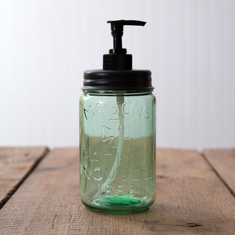 Pint Mason Jar Soap Dispenser - Bombay Mercantile