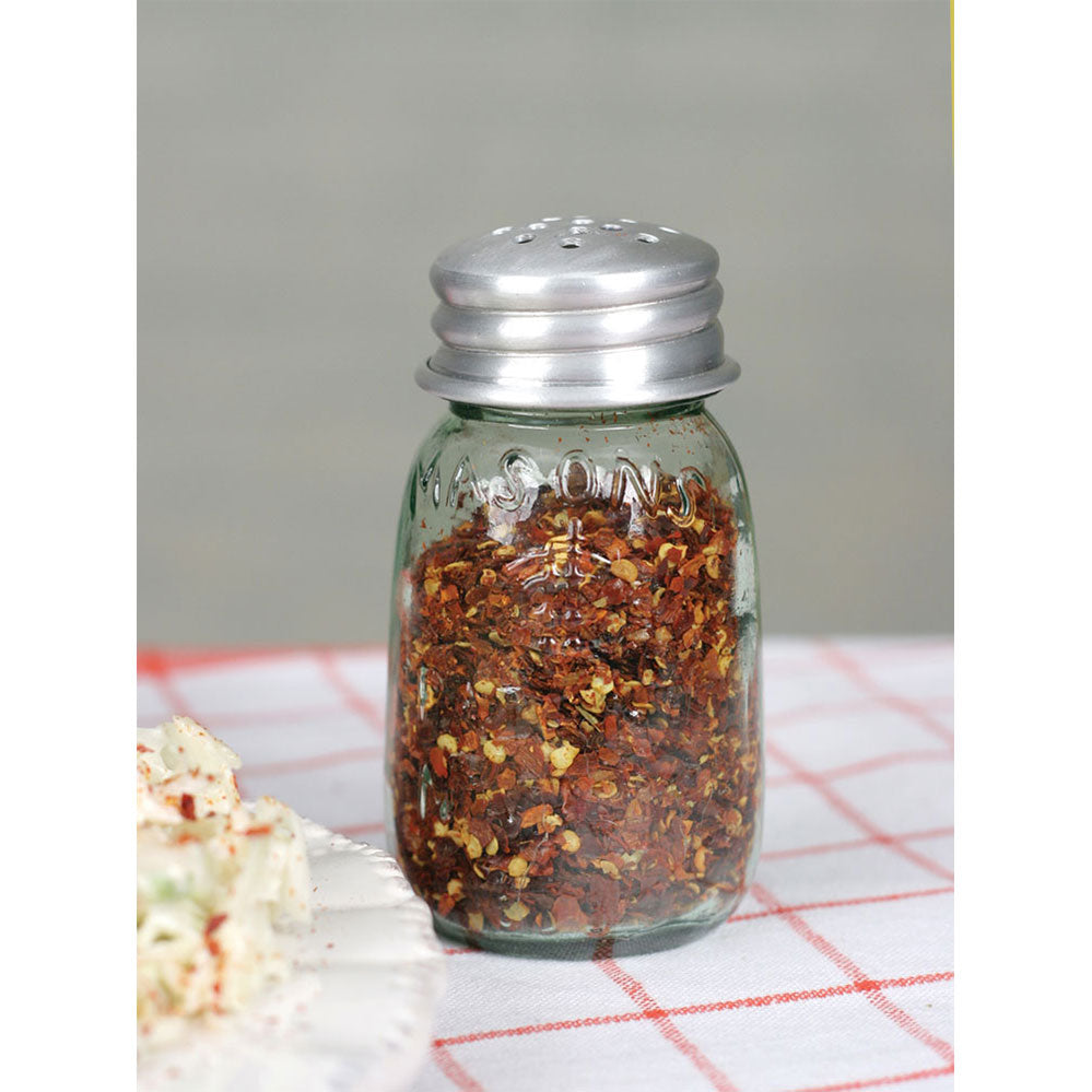 Mini Mason Crushed Red Pepper Shaker - Box of 4 - Bombay Mercantile