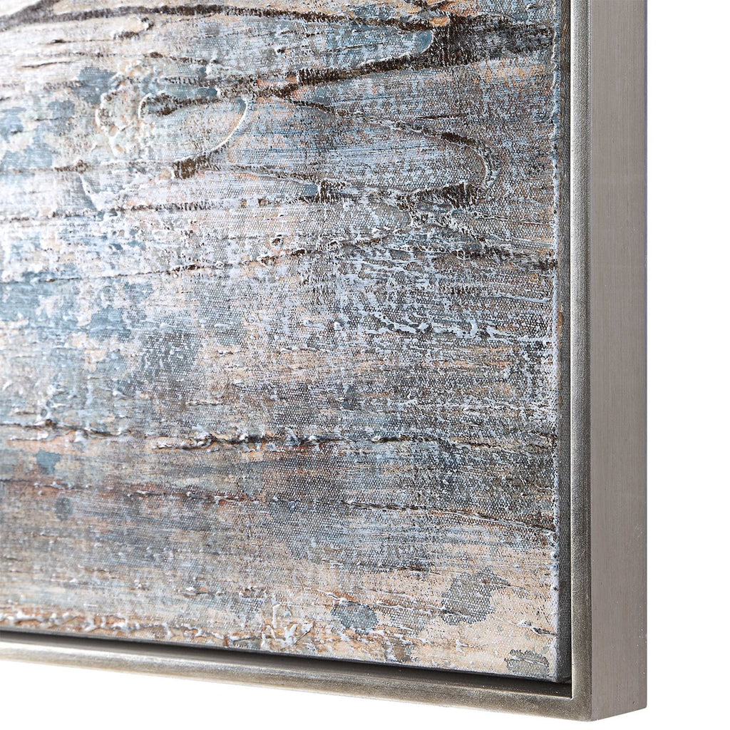 Open Seas Hand Painted Canvas - Bombay Mercantile