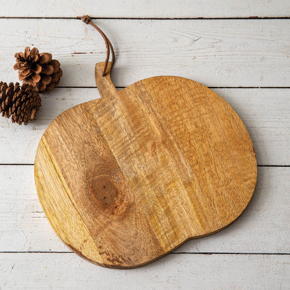 Pumpkin Wood Board - Bombay Mercantile