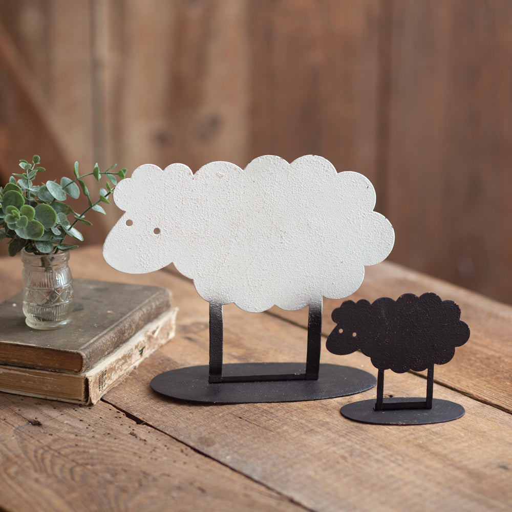Large and Small Sheep Duo - Bombay Mercantile