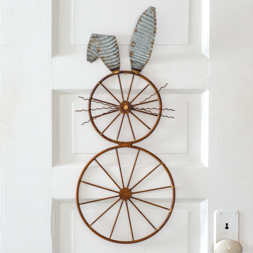 Bunny Wheel Wall Decor - Bombay Mercantile