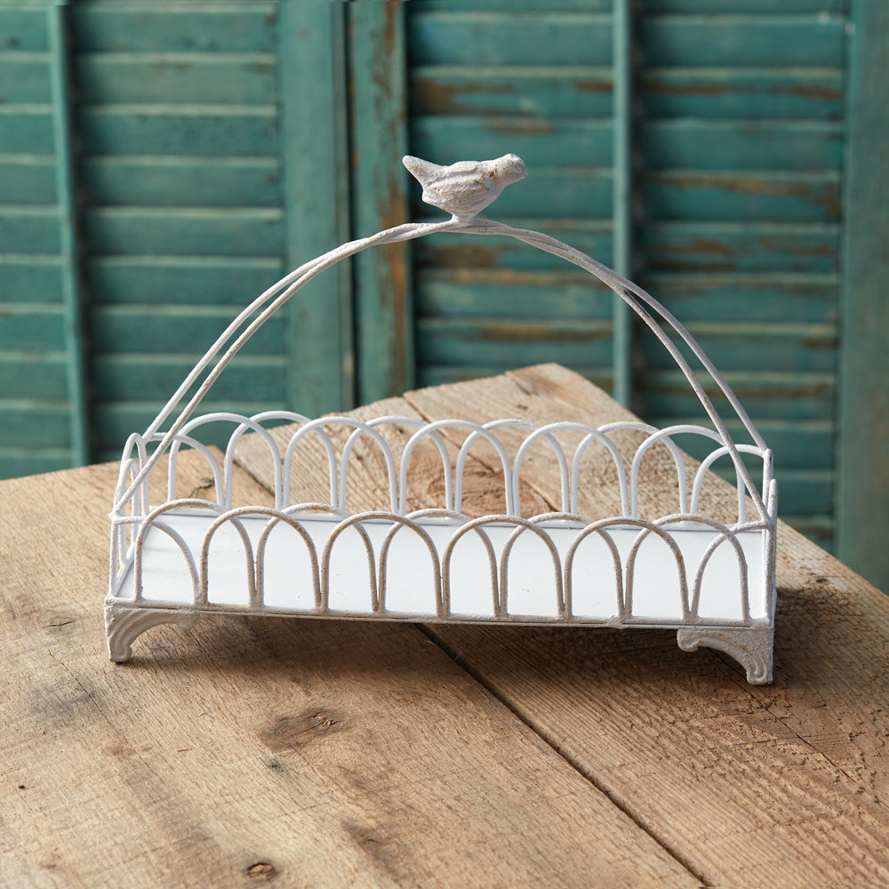 Songbird Metal Tray - Bombay Mercantile
