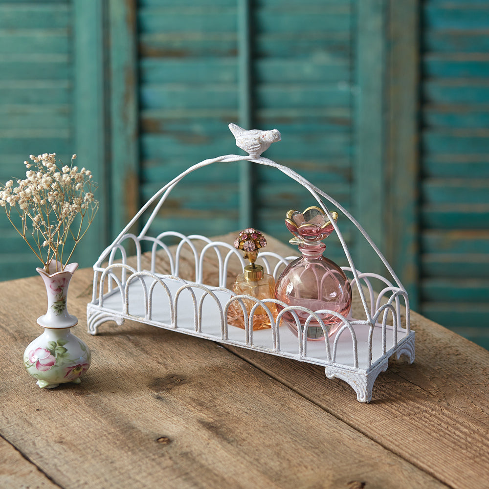 Songbird Metal Tray - Bombay Mercantile