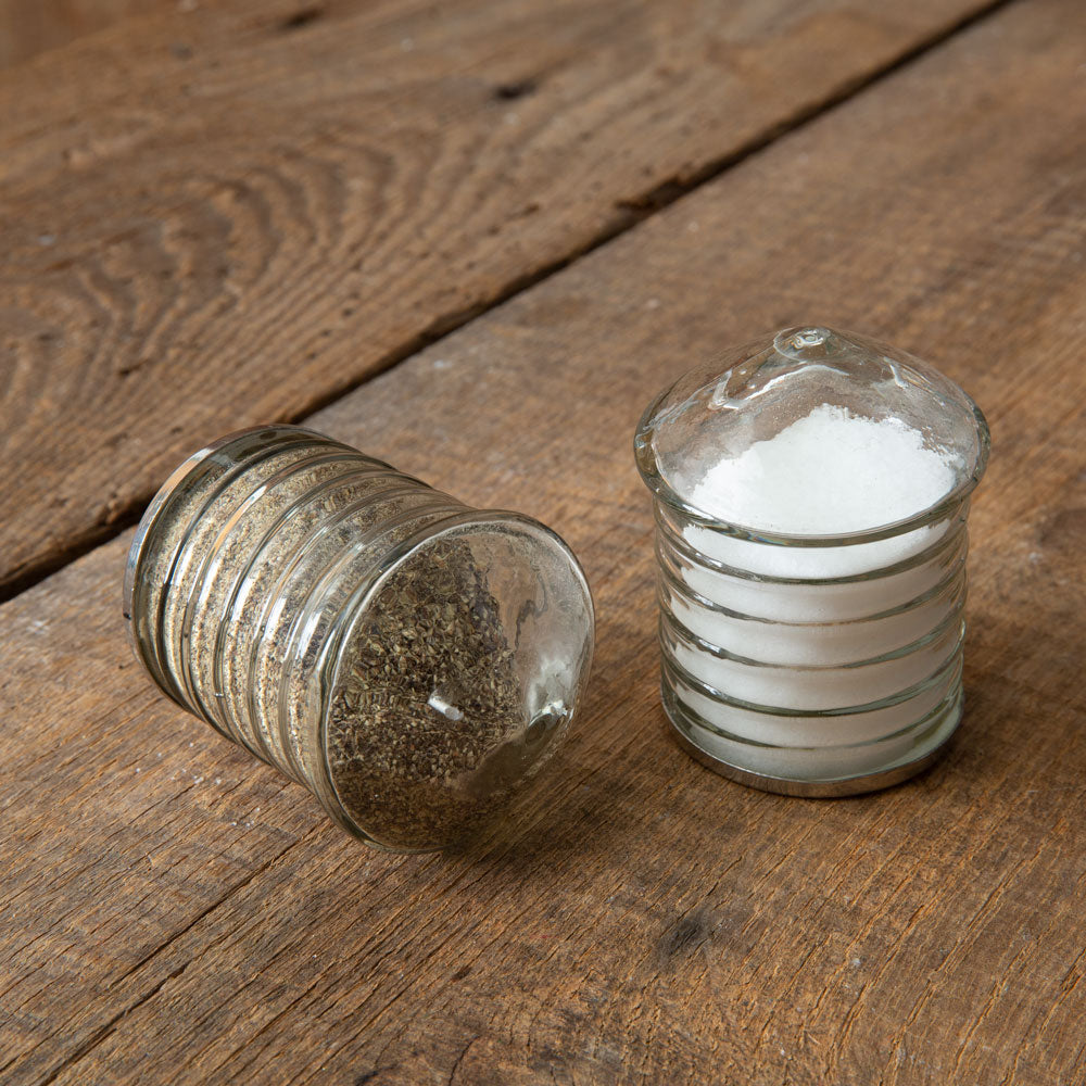 Set of Silo Salt & Pepper Shakers - Box of 2 - Bombay Mercantile