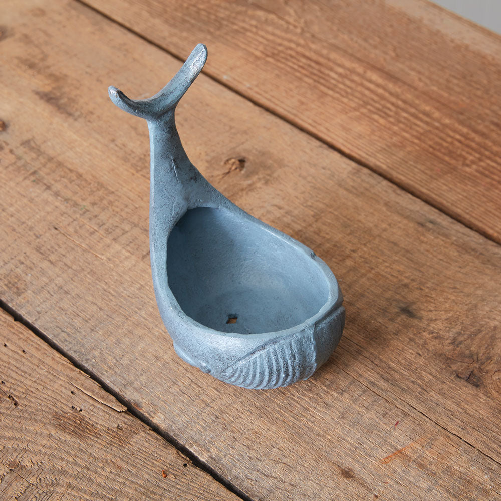 Cast Iron Whale Soap Dish - Bombay Mercantile