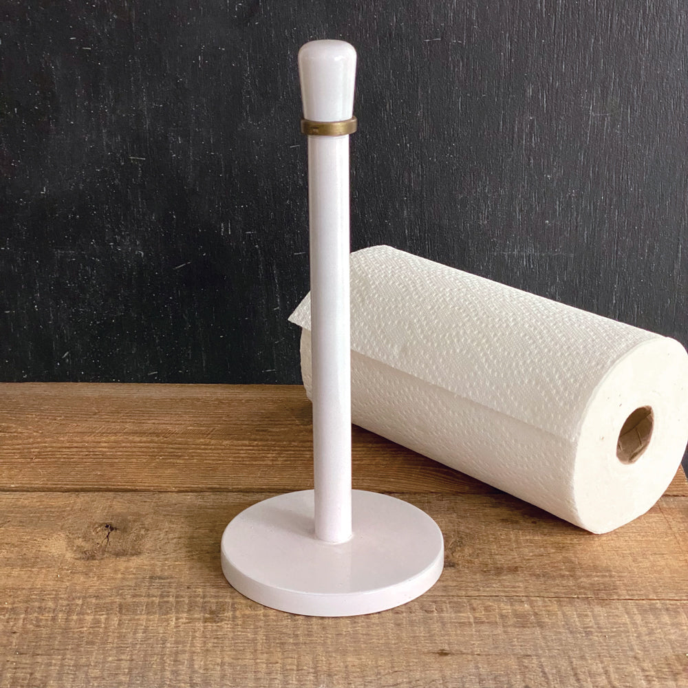 Retro Metal Paper Towel Holder - Bombay Mercantile