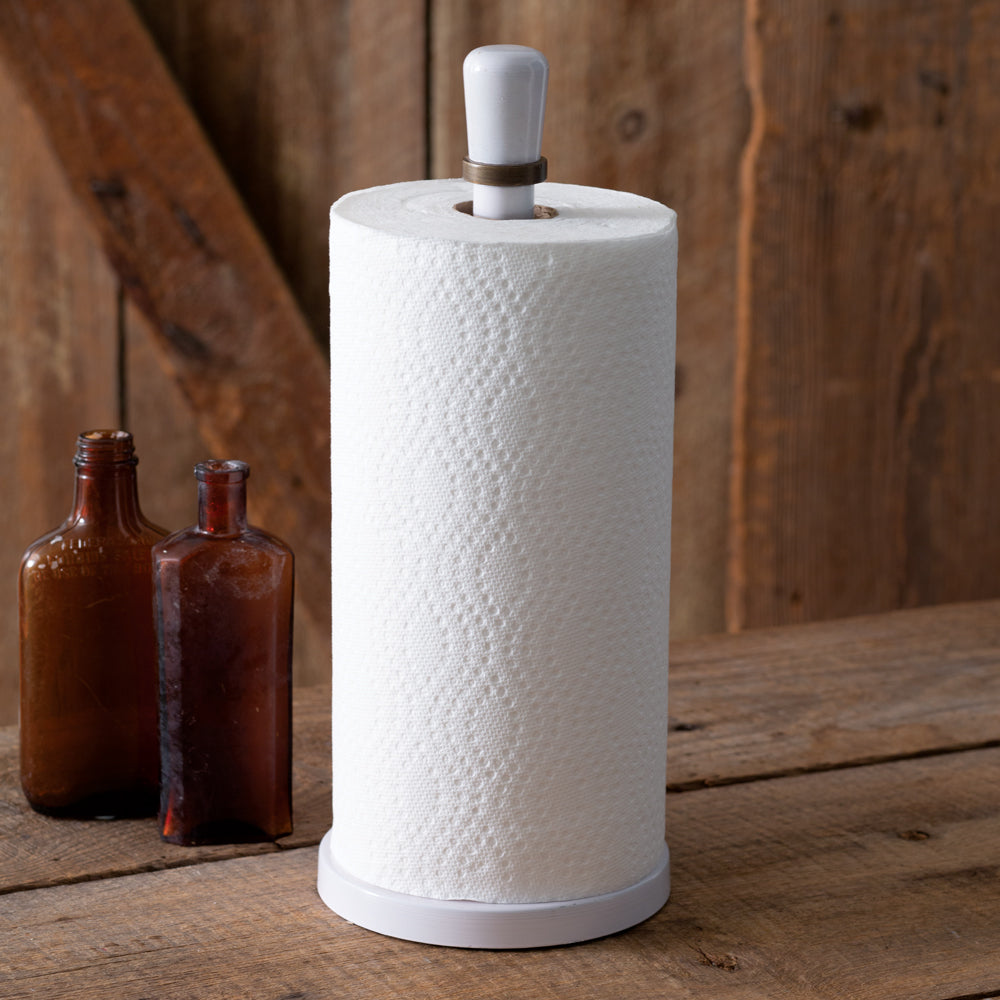 Retro Metal Paper Towel Holder - Bombay Mercantile