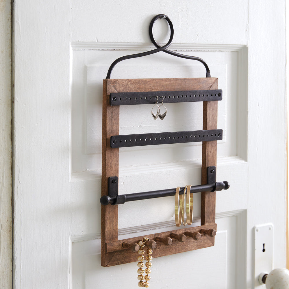 Hanging Jewelry Organizer Display - Bombay Mercantile