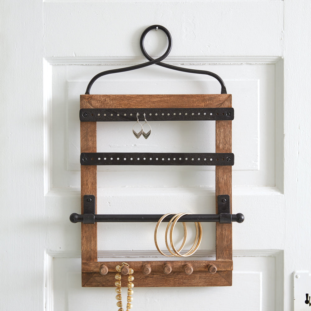 Hanging Jewelry Organizer Display - Bombay Mercantile