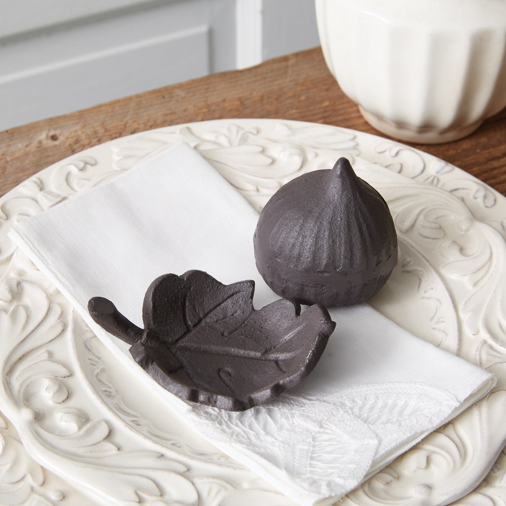 Fig and Leaf Place Card Holder - Bombay Mercantile