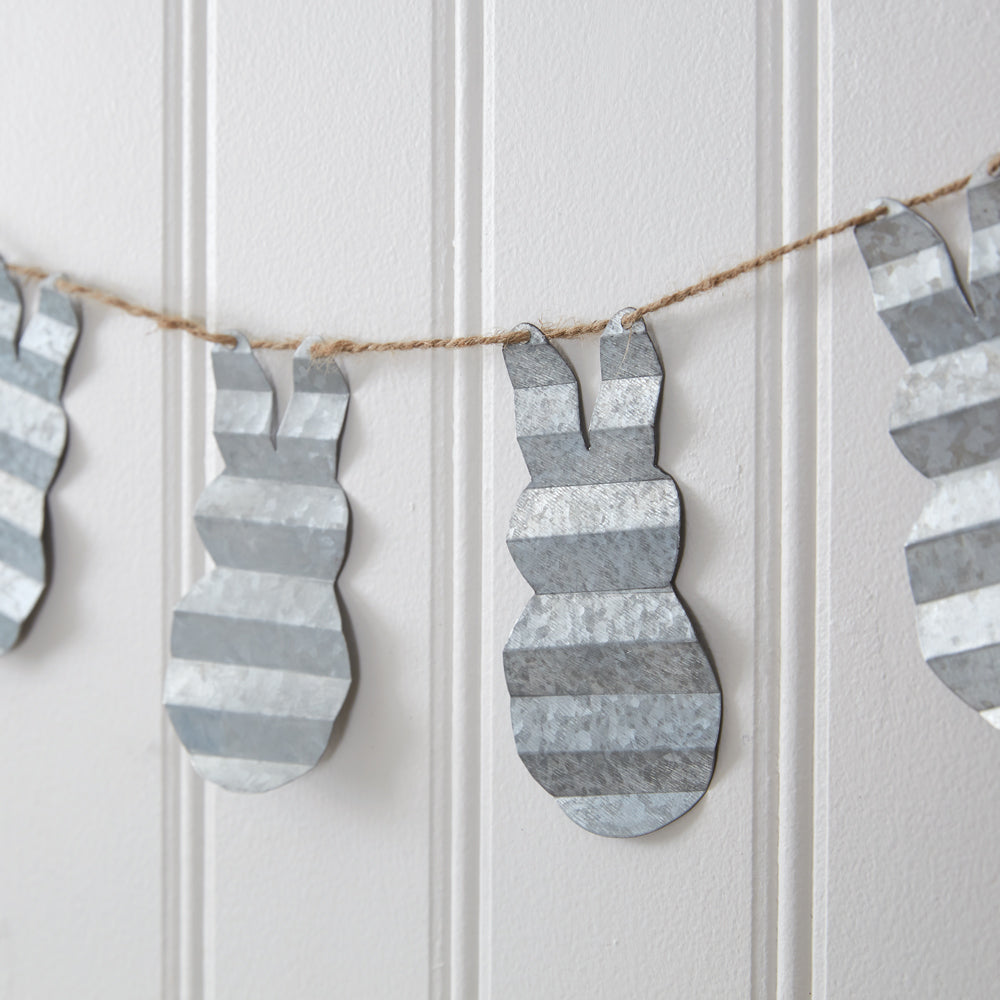 Corrugated Bunny Garland - Bombay Mercantile