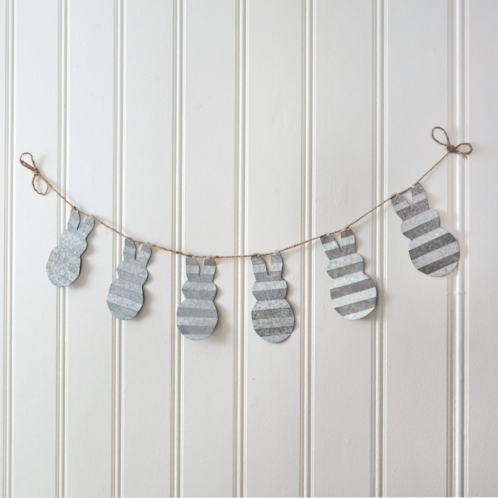 Corrugated Bunny Garland - Bombay Mercantile