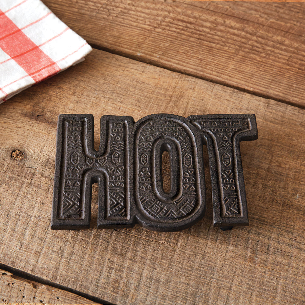 Hot Cast Iron Trivet - Bombay Mercantile