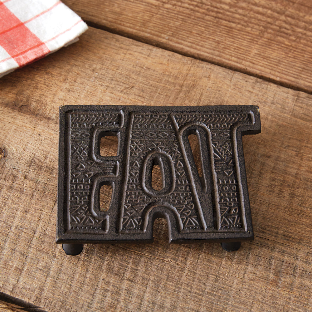 Eat Cast Iron Trivet - Bombay Mercantile