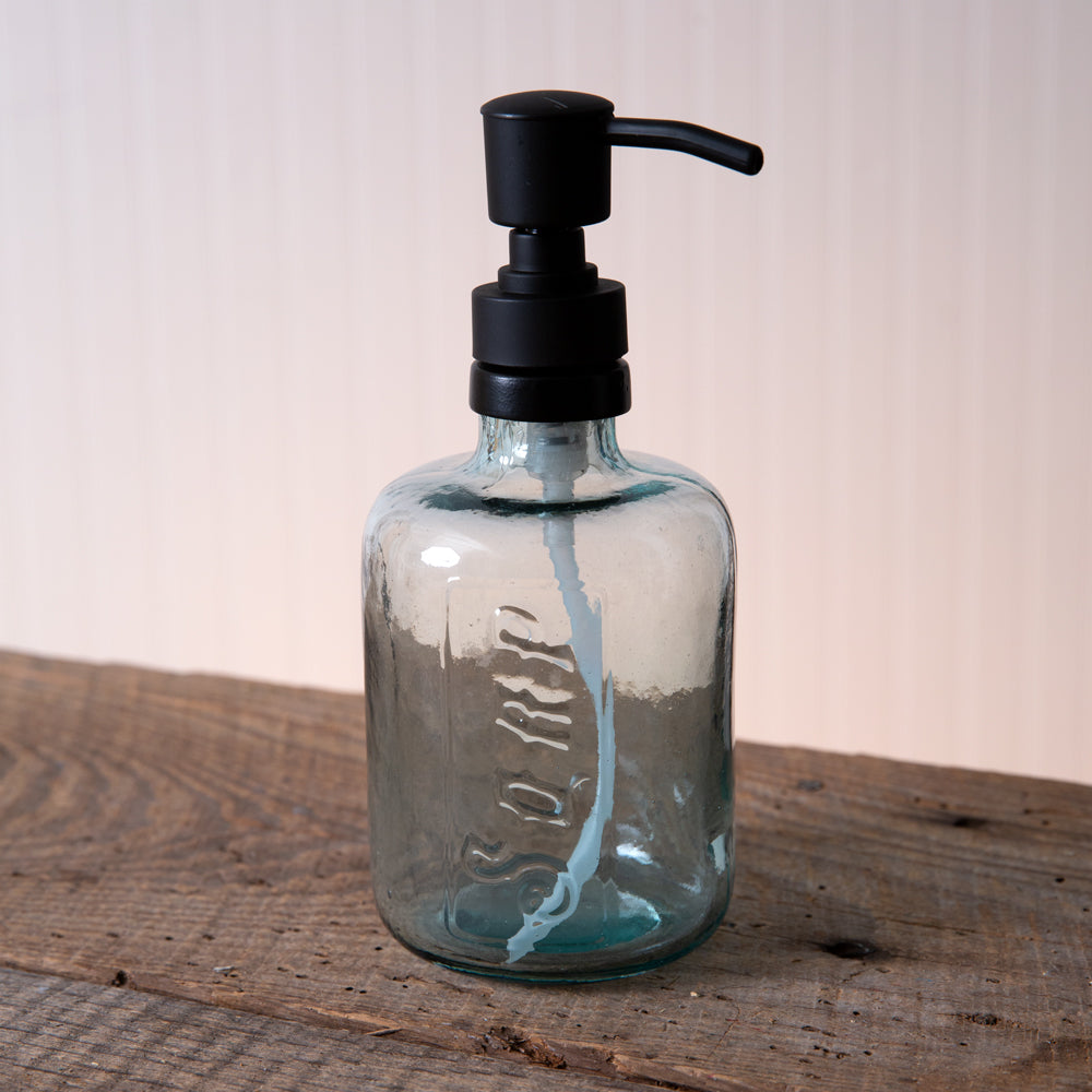 Glass Soap Dispenser - Bombay Mercantile