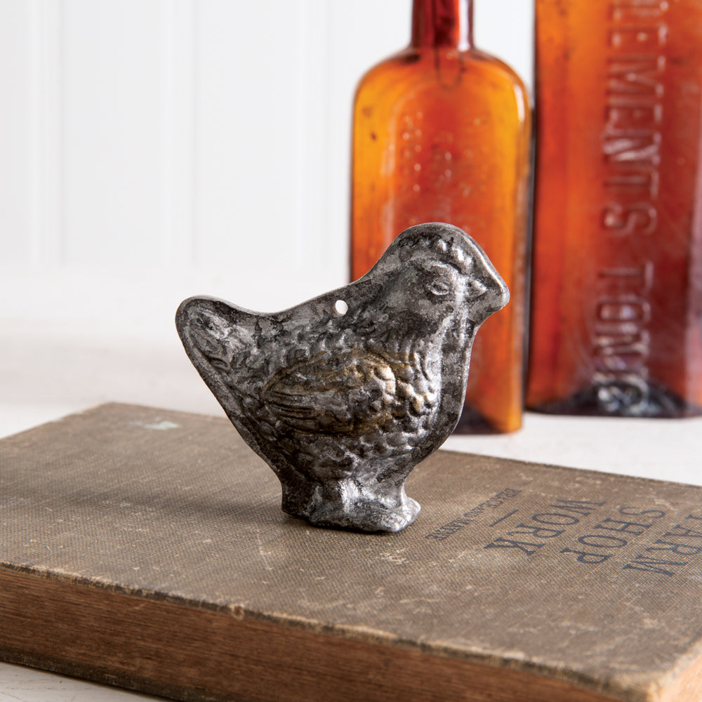 Vintage-Inspired Chocolate Mold Chicken - Box of 4 - Bombay Mercantile