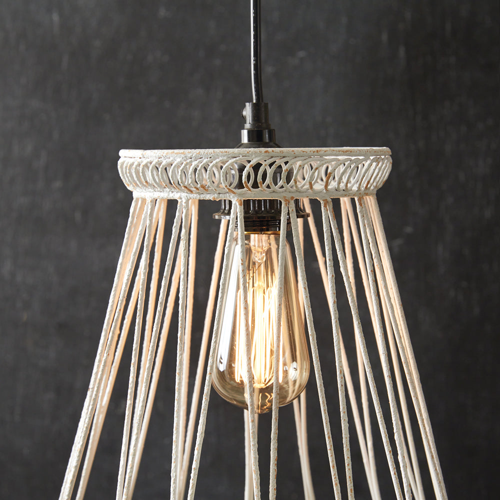 Lampshade Frame Pendant Light - Bombay Mercantile