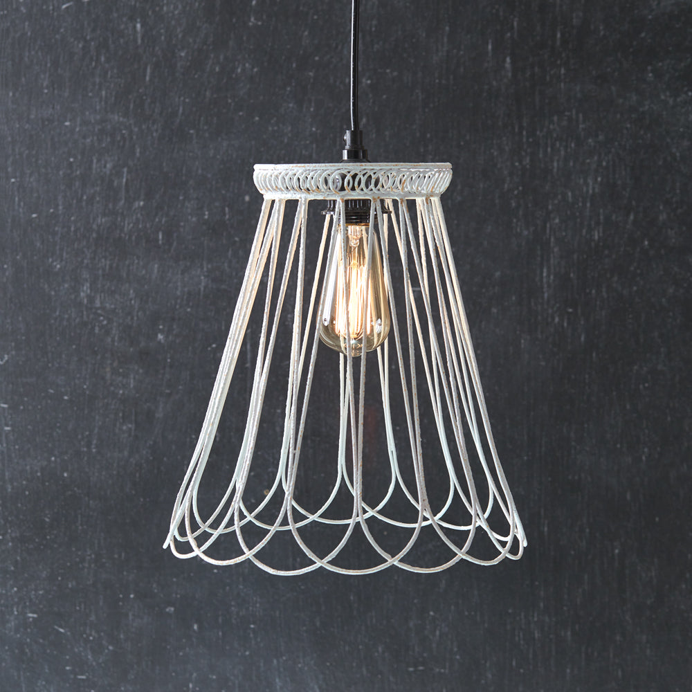 Lampshade Frame Pendant Light - Bombay Mercantile