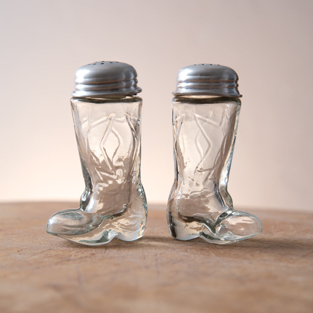 Cowboy Salt Pepper and Napkin Caddy - Bombay Mercantile