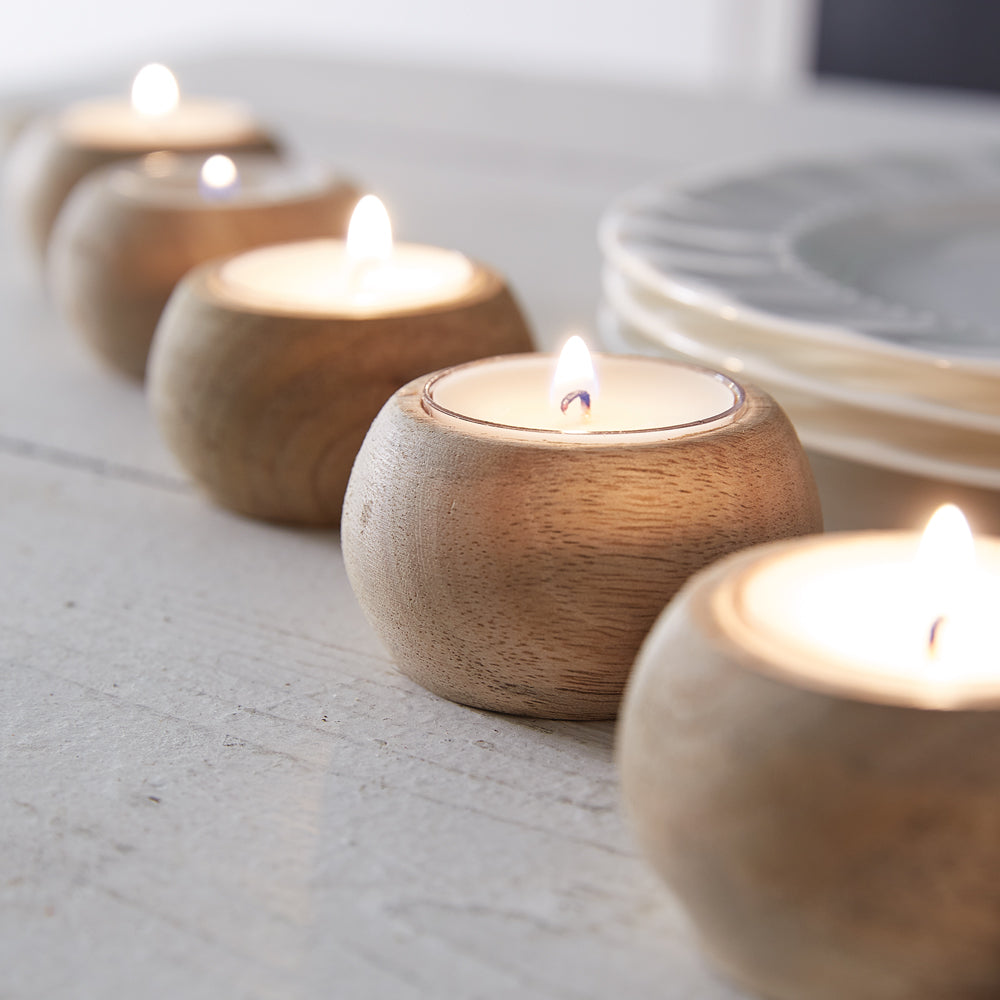 Beaded Garland Tea Light Holder - Bombay Mercantile