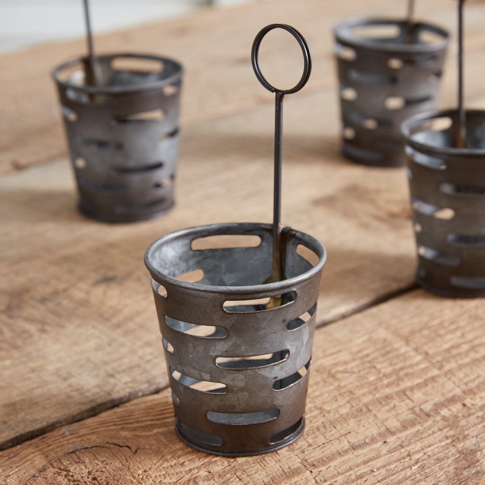 Olive Bin Place Card Holder - Box of 4 - Bombay Mercantile