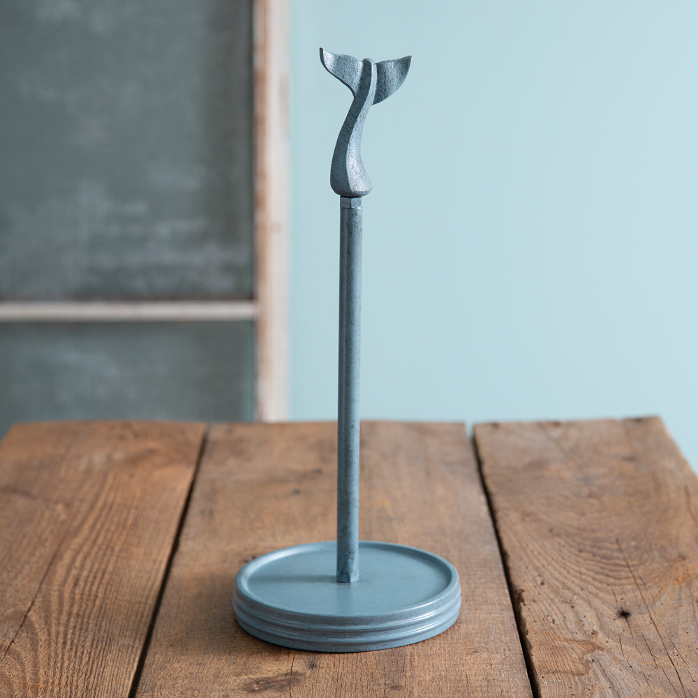 Whale Fluke Paper Towel Holder - Bombay Mercantile