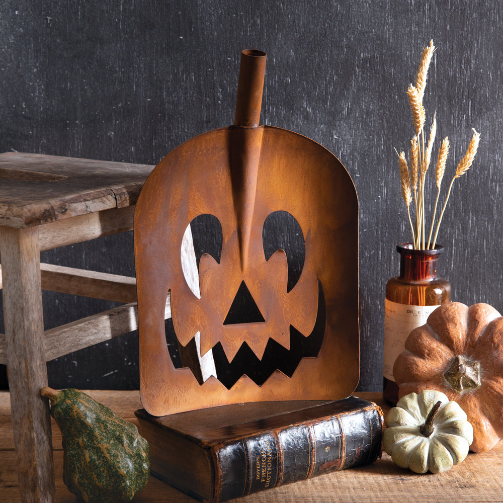 Rusty Shovel Scarecrow - Bombay Mercantile