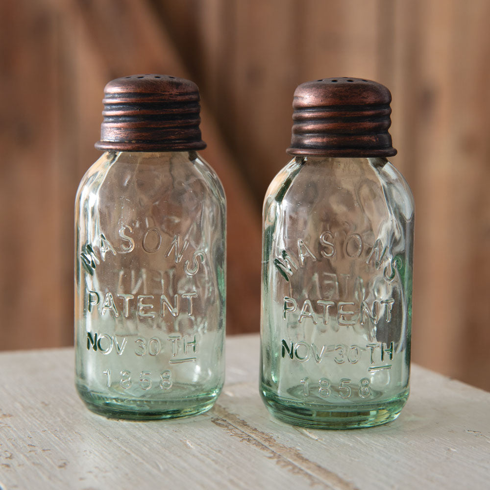 Western Star Salt and Pepper Caddy - Copper - Bombay Mercantile