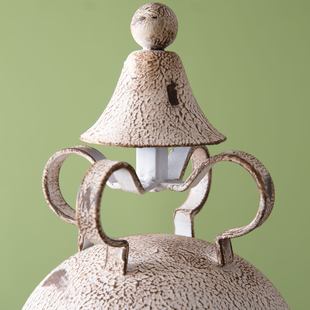 Antique Metal Crown Cloche - Bombay Mercantile