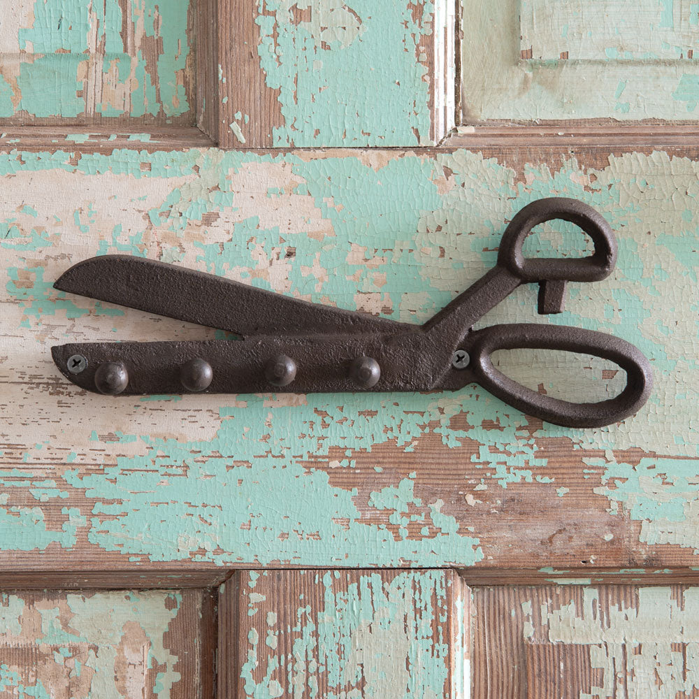 Antique Shears Hook - Bombay Mercantile